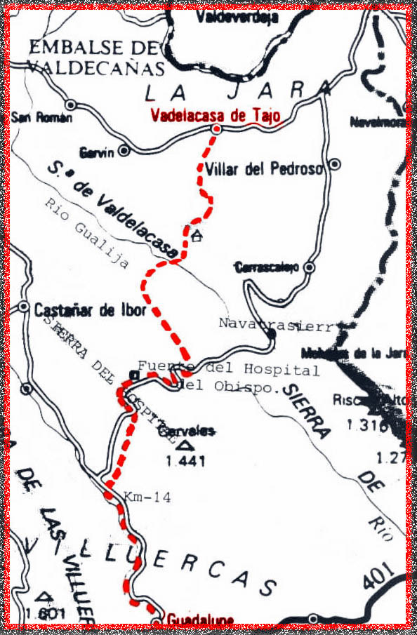 PLANO DEL RECORRIDO